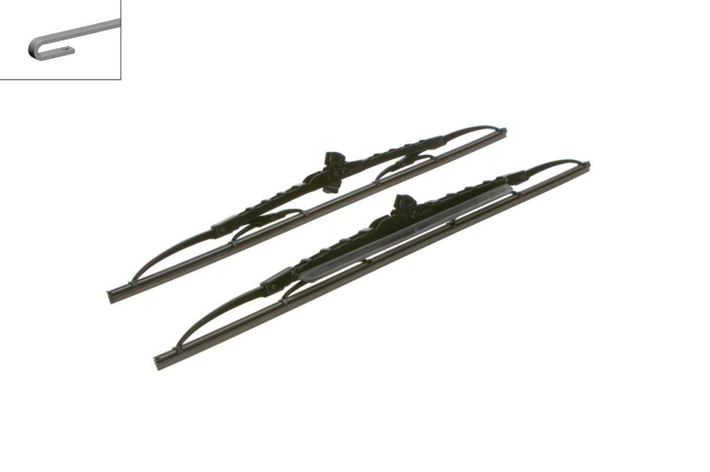 Balai d'essuie-glace (Essuie glace) BOSCH 532 S - ref. 3 397 118 404