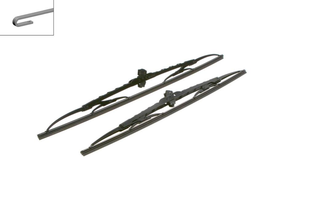 Balai d'essuie-glace (Essuie glace) BOSCH 533 - ref. 3 397 118 405