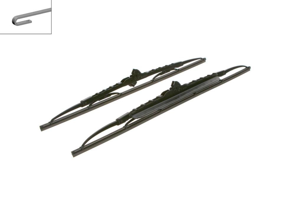 Balai d'essuie-glace (Essuie glace) BOSCH 533 S - ref. 3 397 118 406
