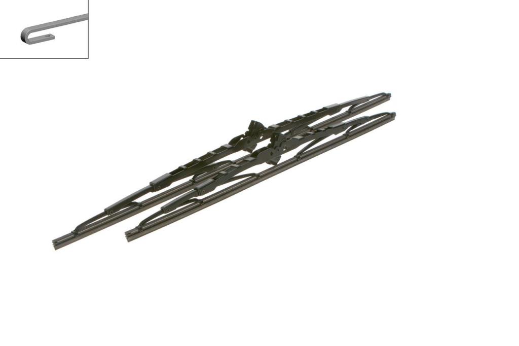 Balai d'essuie-glace (Essuie glace) BOSCH 576 - ref. 3 397 118 452