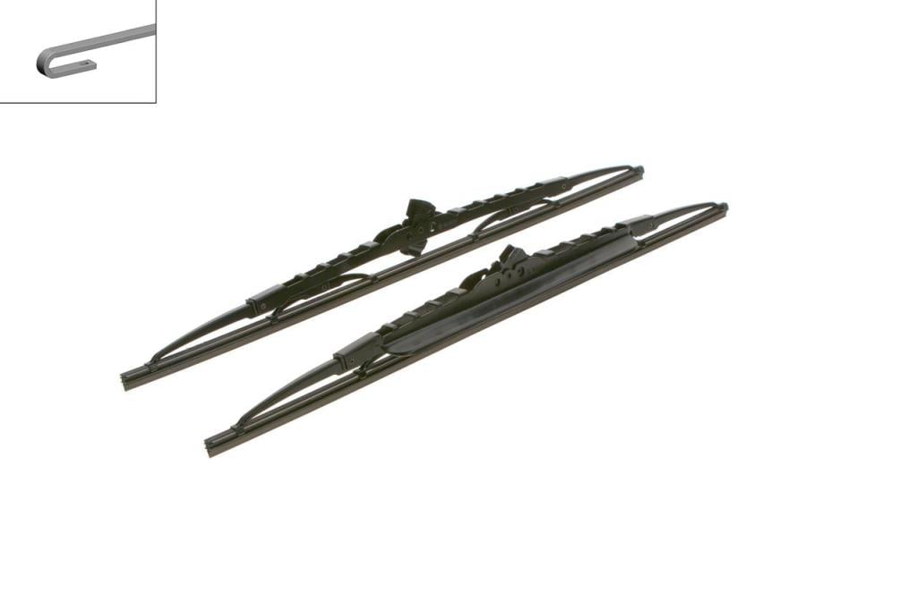 Balai d'essuie-glace (Essuie glace) BOSCH 480 S - ref. 3 397 118 541