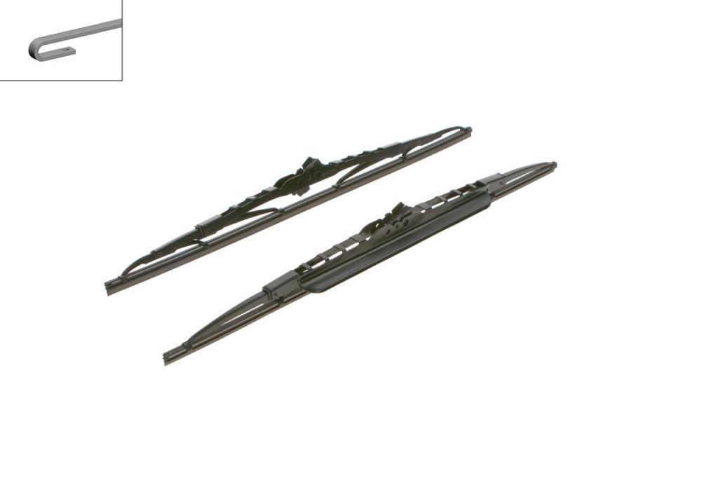 Balai d'essuie-glace (Essuie glace) BOSCH 481 S - ref. 3 397 118 543