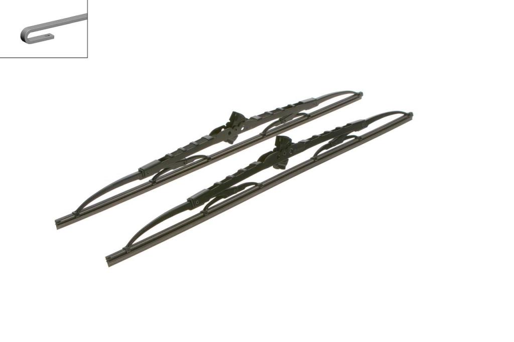 Balai d'essuie-glace (Essuie glace) BOSCH 500 - ref. 3 397 118 560