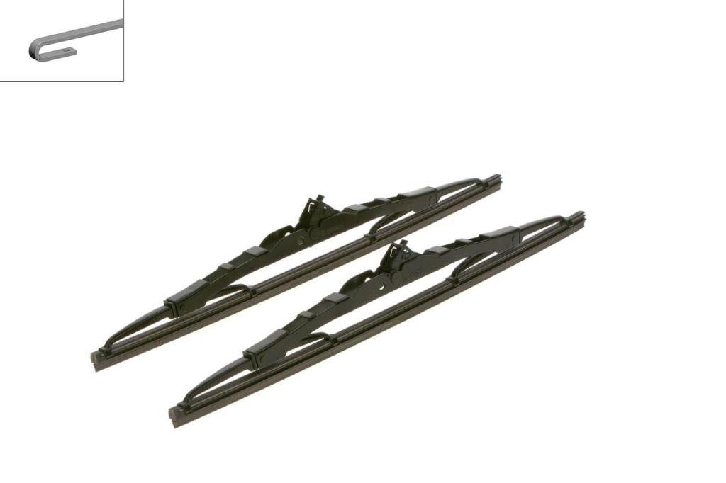 Balai d'essuie-glace (Essuie glace) BOSCH 340 - ref. 3 397 118 700
