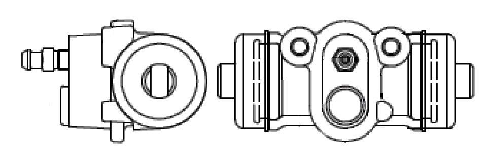 Cylindre de roue BOSCH ref. F 026 002 387