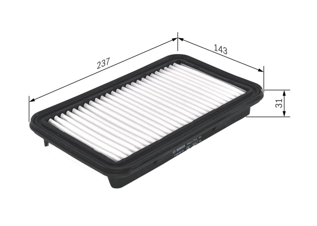 Filtre à air BOSCH ref. F 026 400 191