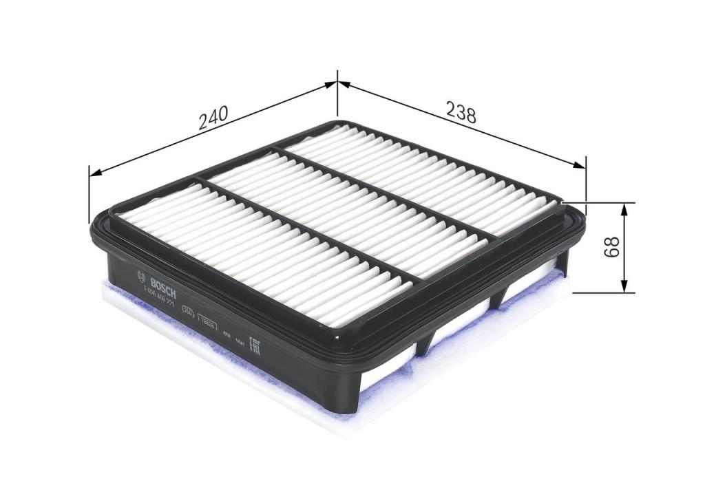 Filtre à air BOSCH ref. F 026 400 221