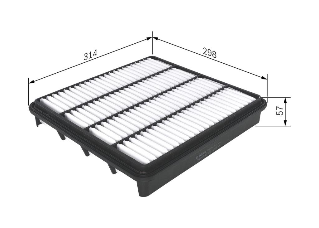 Filtre à air BOSCH ref. F 026 400 226