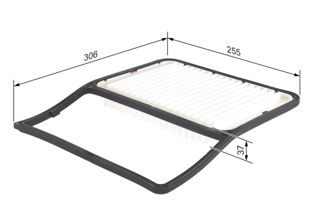 Filtre à air BOSCH ref. F 026 400 227