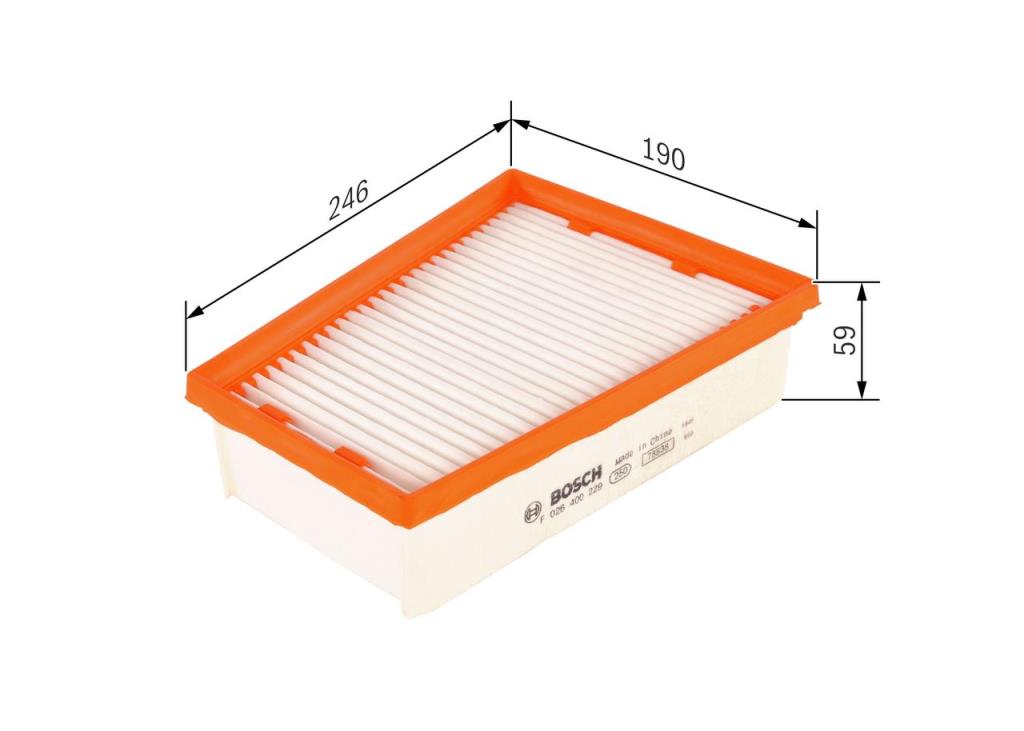 Filtre à air BOSCH ref. F 026 400 229