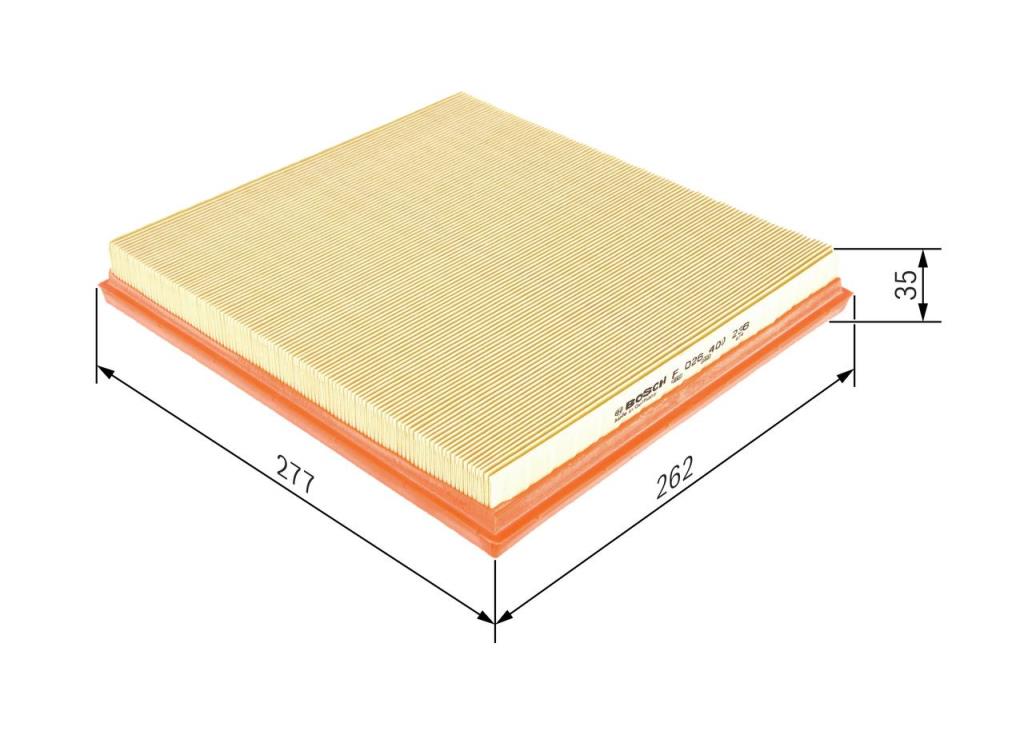 Filtre à air BOSCH ref. F 026 400 236