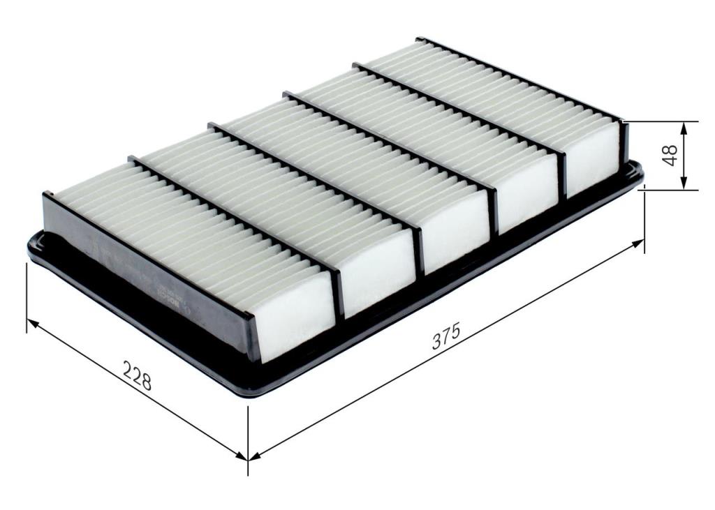 Filtre à air BOSCH ref. F 026 400 362