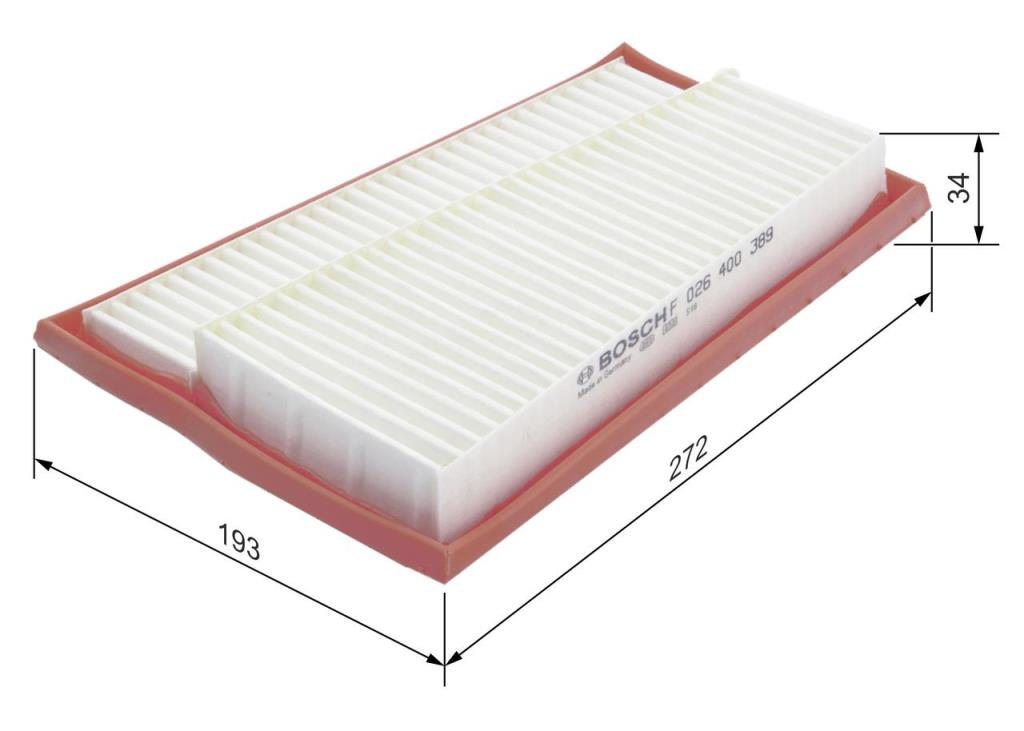 Filtre à air BOSCH ref. F 026 400 389