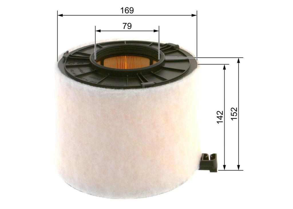 Filtro de aire (de coche) BOSCH ref. F 026 400 422