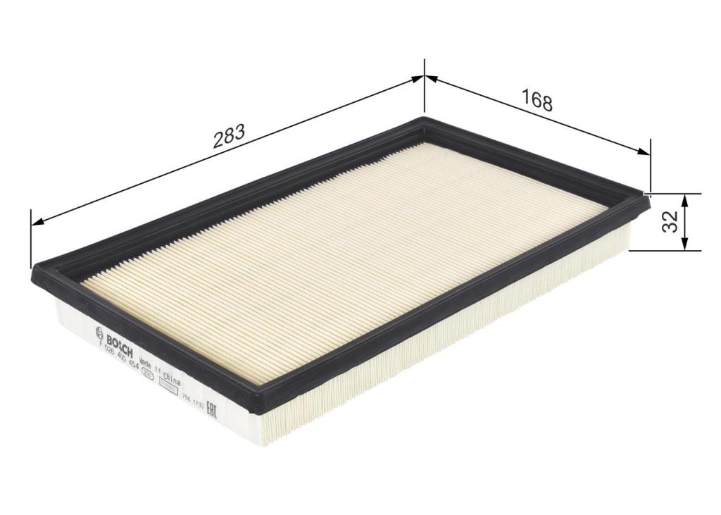 Filtre à air BOSCH ref. F 026 400 454