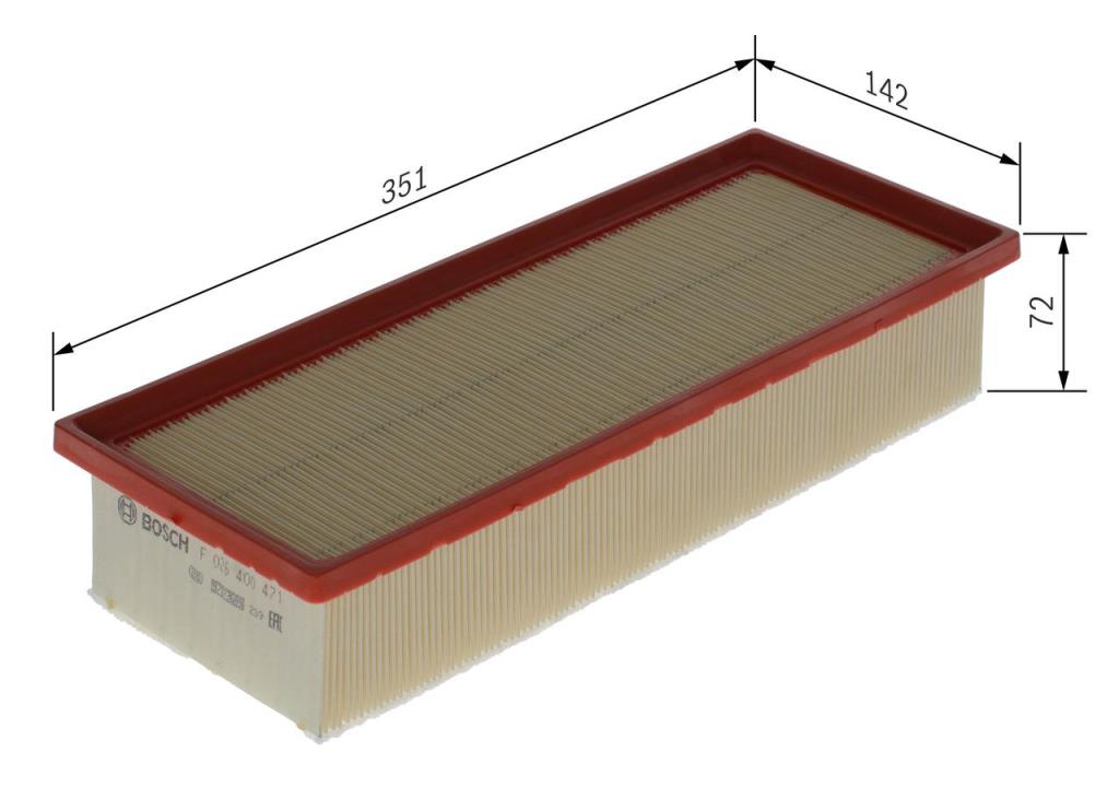 Filtre à air BOSCH F 026 400 471