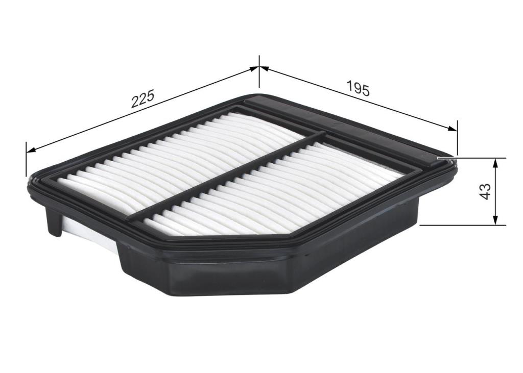 Filtre à air BOSCH ref. F 026 400 472