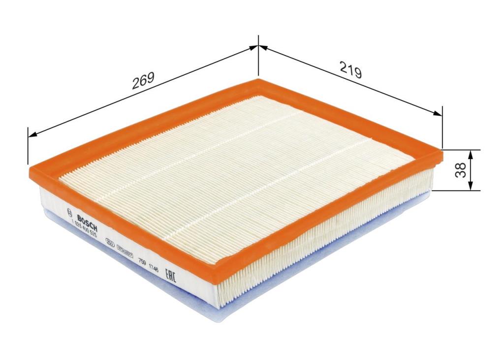 Filtre à air BOSCH ref. F 026 400 525