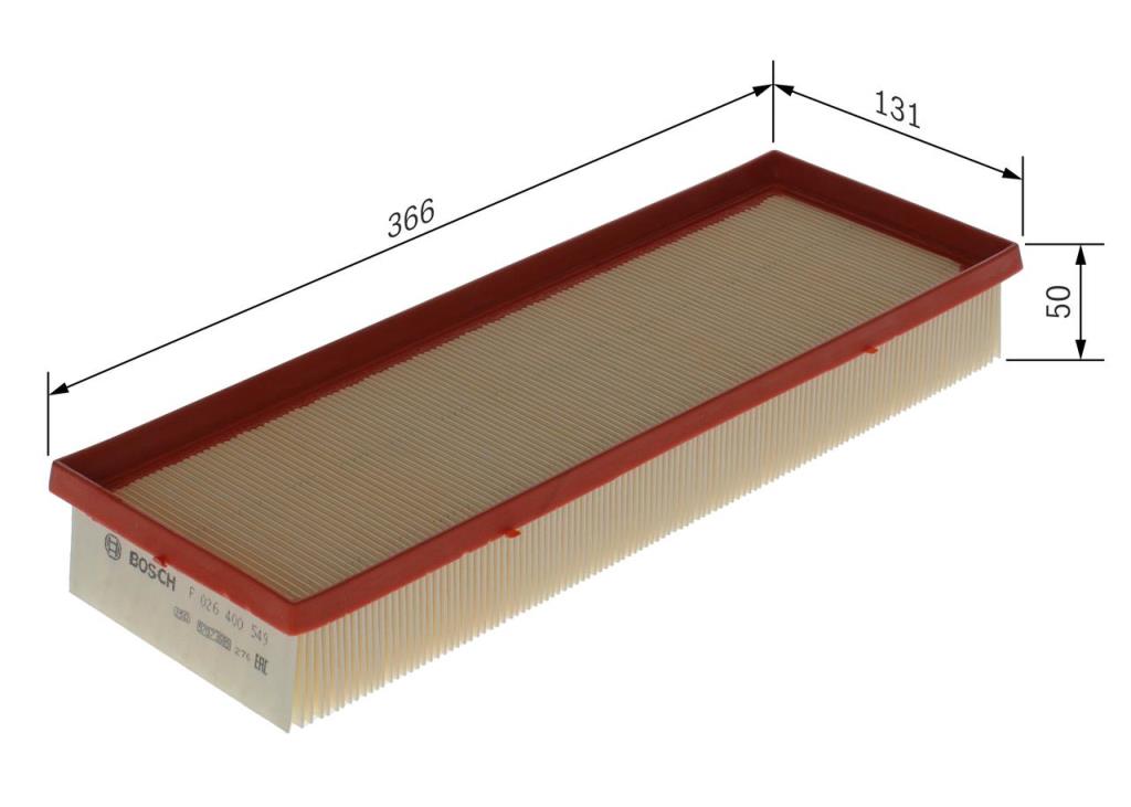 Filtre à air BOSCH ref. F 026 400 549
