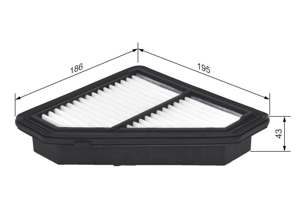 Filtre à air BOSCH ref. F 026 400 564