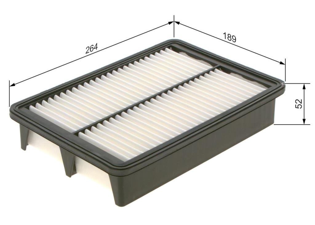 Filtre à air BOSCH ref. F 026 400 587