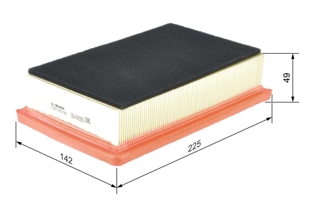 Filtre à air BOSCH ref. F 026 400 589