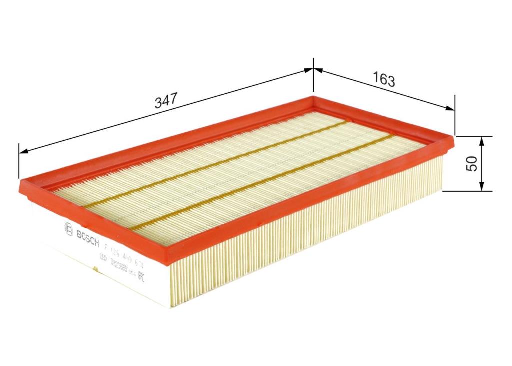 Filtro de aire (de coche) BOSCH ref. F 026 400 614