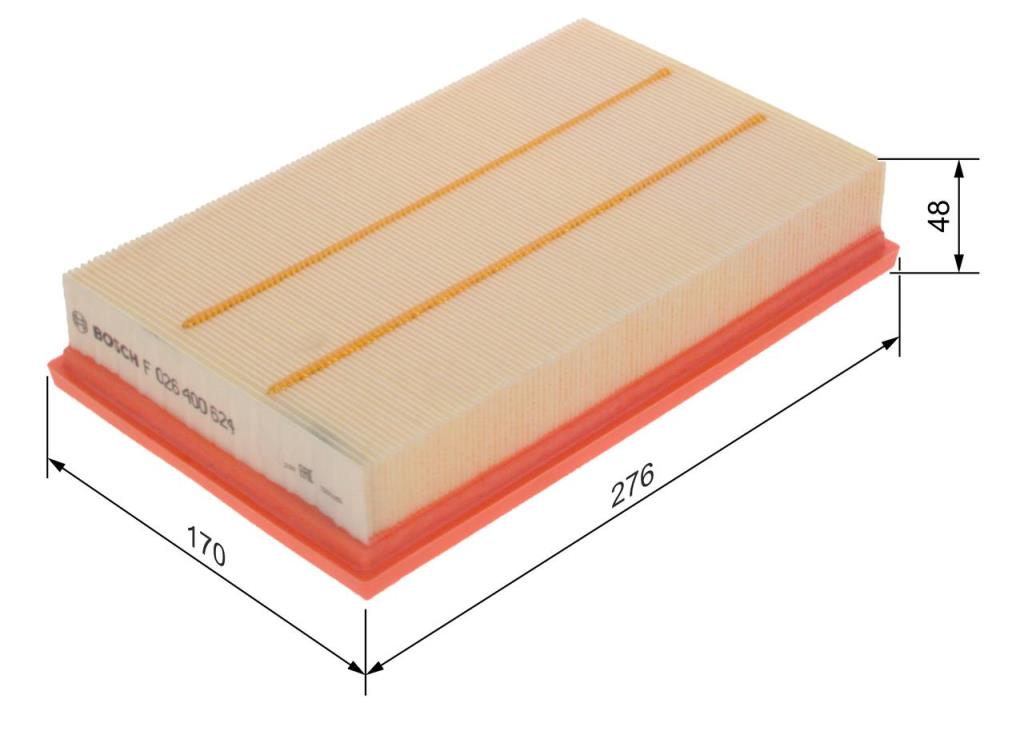 Filtre à air BOSCH ref. F 026 400 624