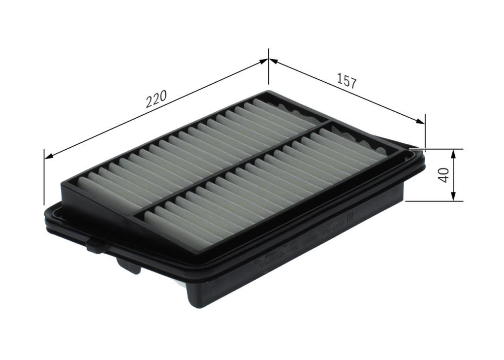 Filtre à air BOSCH ref. F 026 400 649