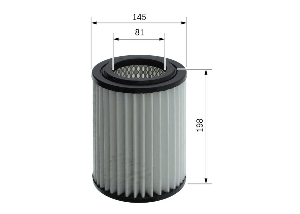 Filtre à air BOSCH ref. F 026 400 665