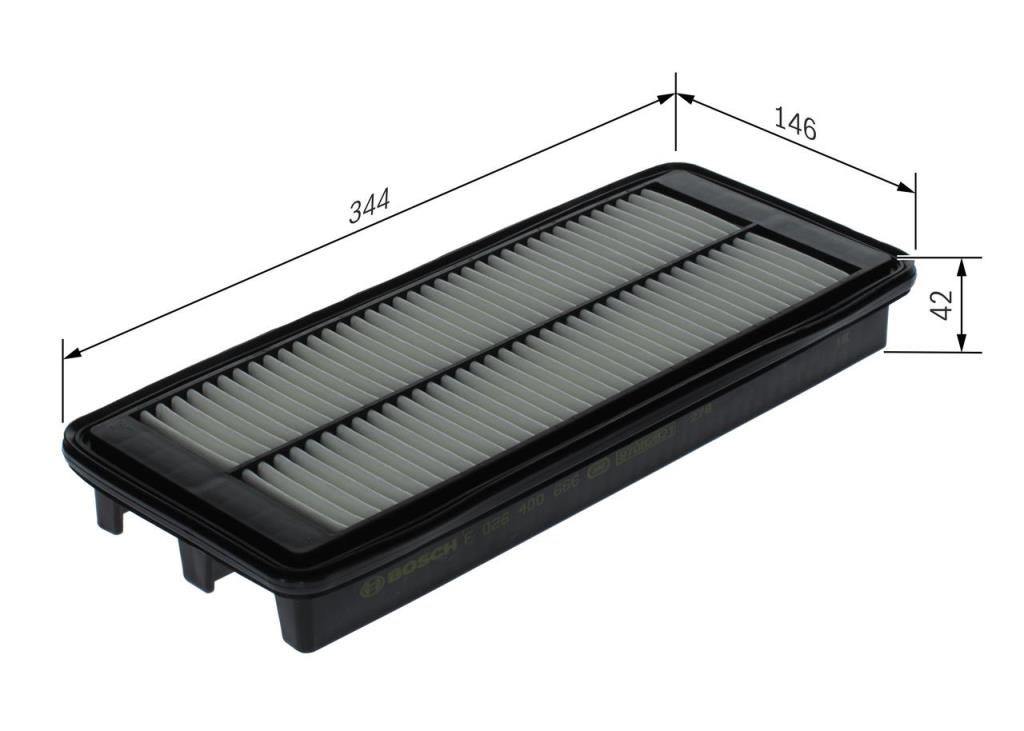 Filtre à air BOSCH ref. F 026 400 666