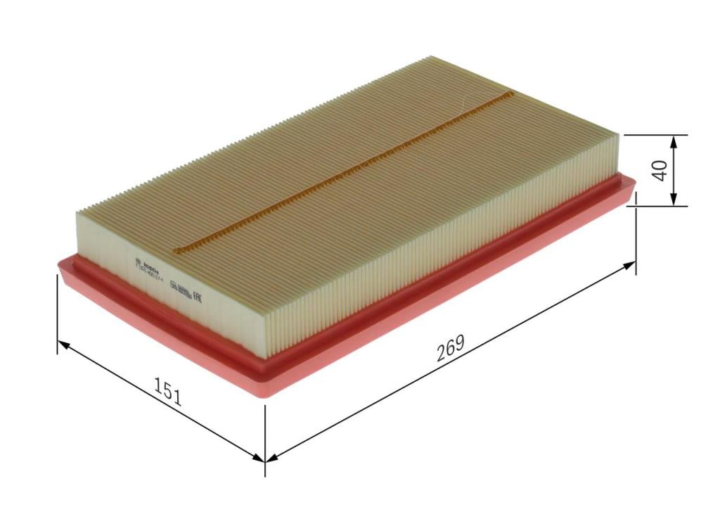 Filtre à air BOSCH ref. F 026 400 674