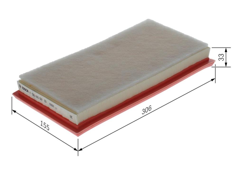 Filtre à air BOSCH F 026 400 687