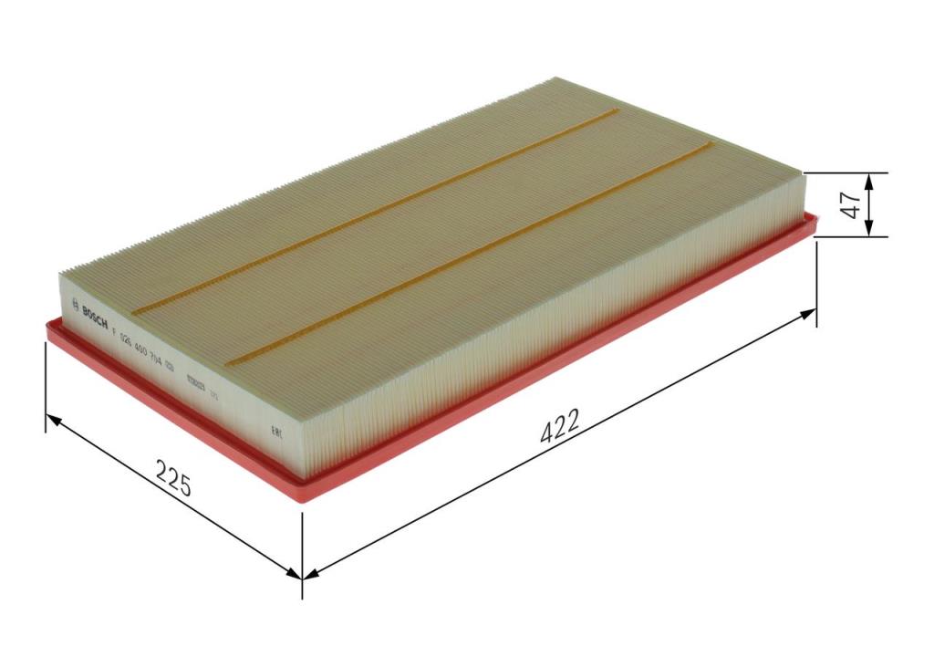Filtre à air BOSCH ref. F 026 400 704