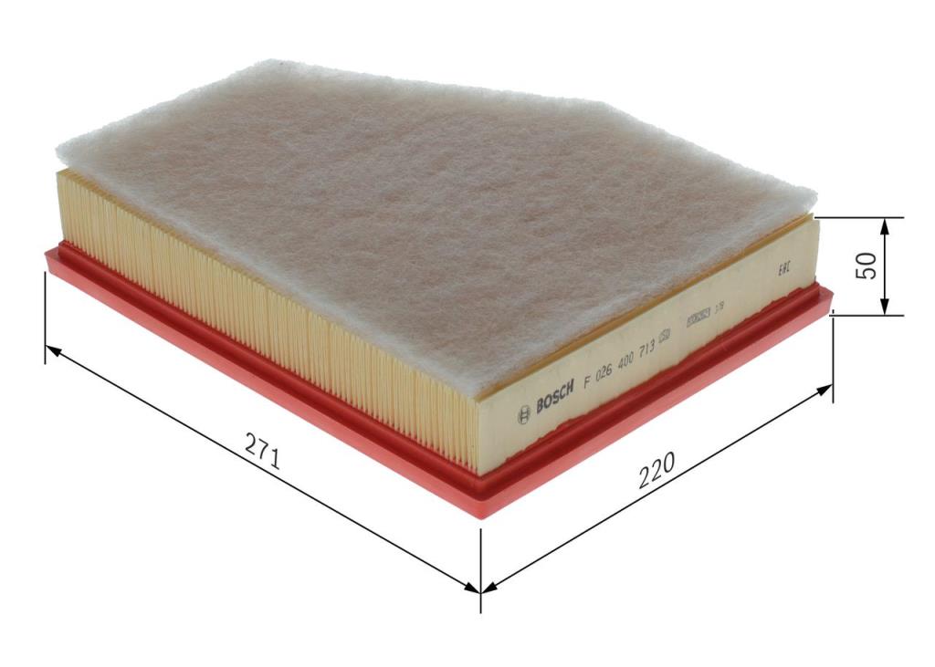 Filtro de aire (de coche) BOSCH ref. F 026 400 713