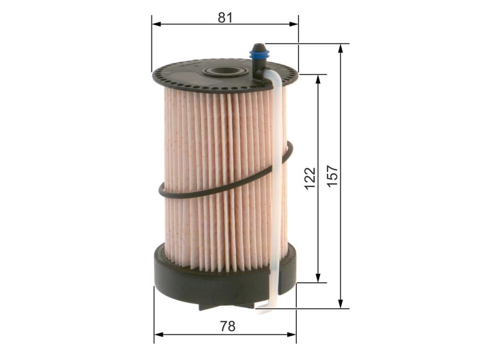 Filtre à carburant (Filtre à gasoil) BOSCH ref. F 026 402 217