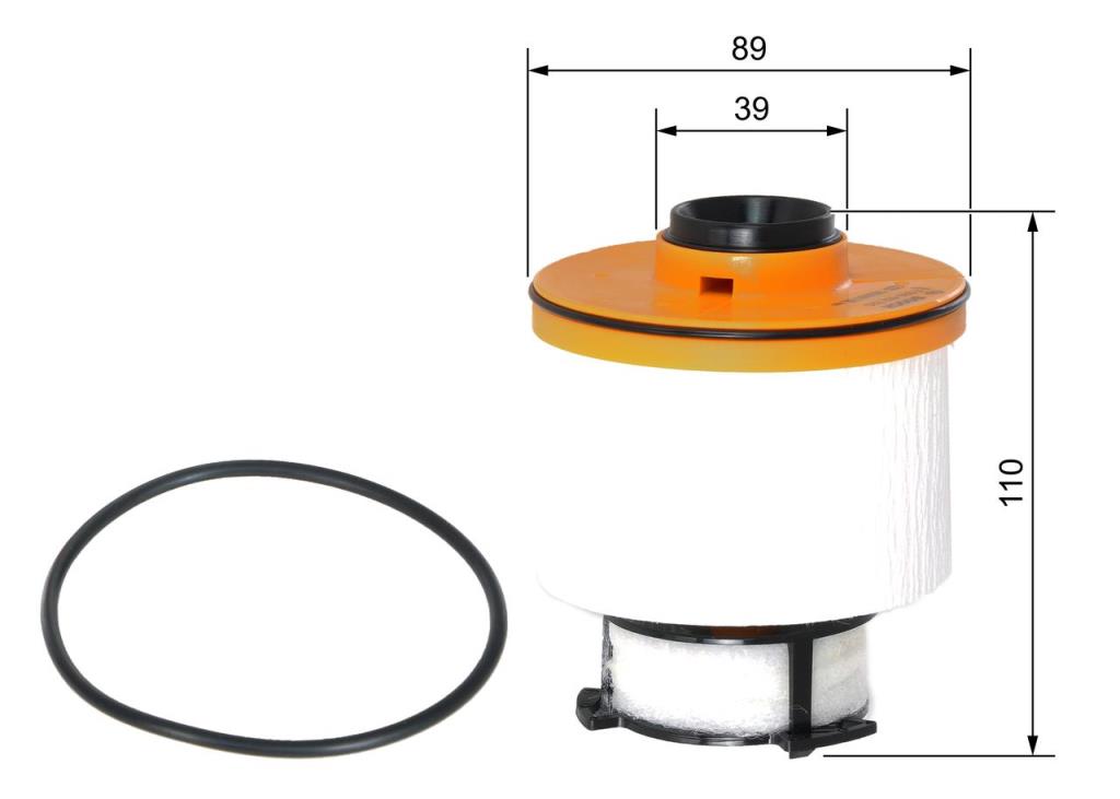 Filtre à carburant (Filtre à gasoil) BOSCH ref. F 026 402 225