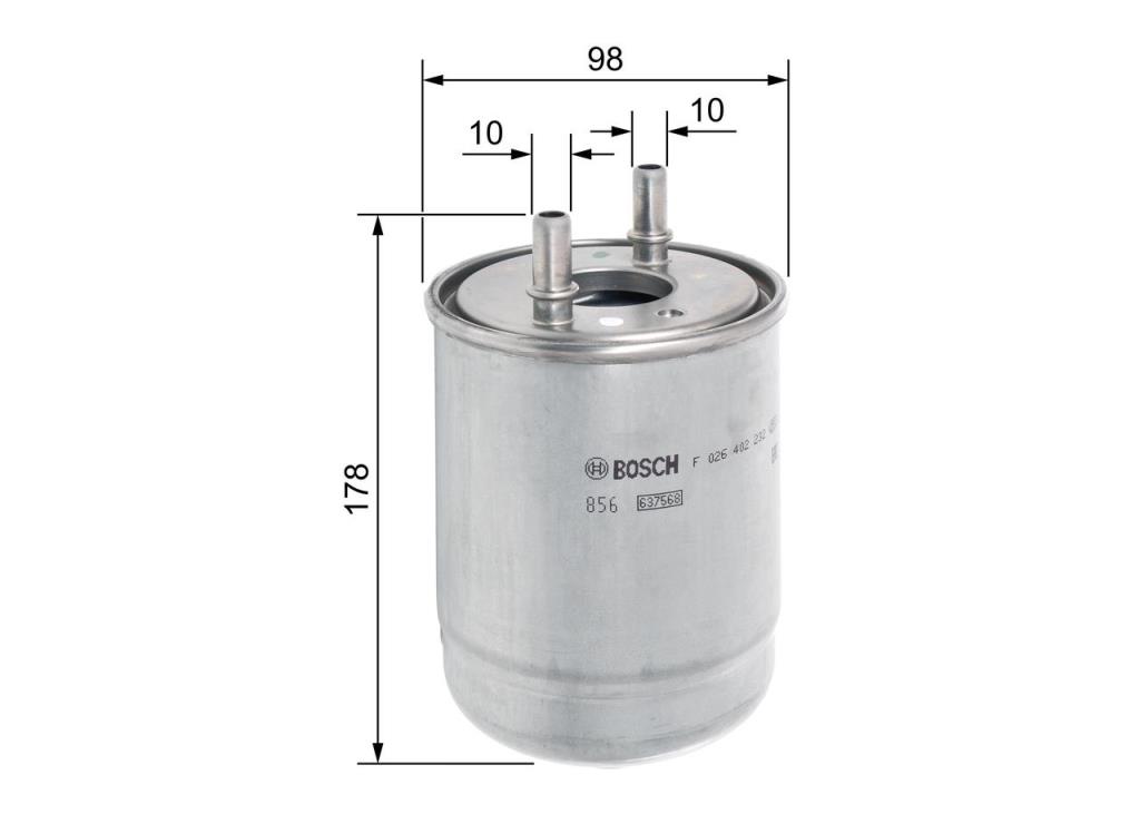 Filtro de combustível BOSCH ref. F 026 402 232