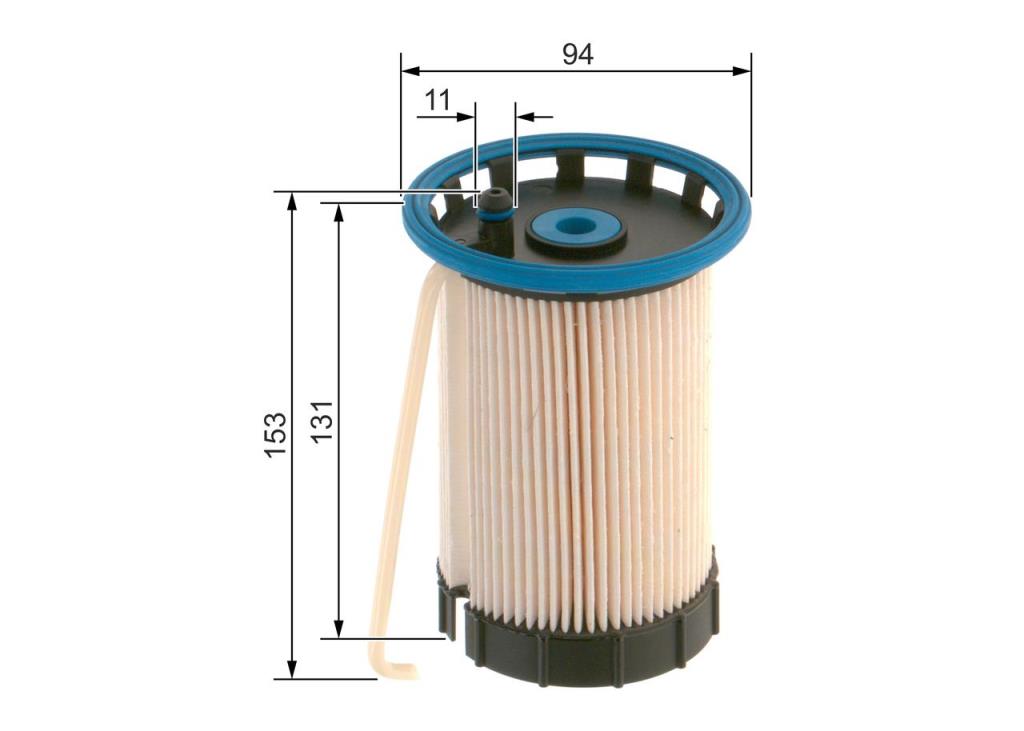 Filtre à carburant (Filtre à gasoil) BOSCH ref. F 026 402 248