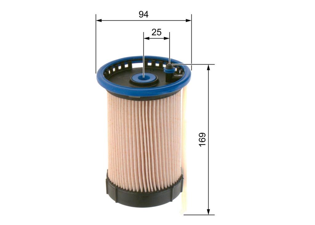 Filtro de combustível BOSCH ref. F 026 402 254