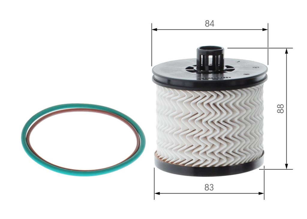 Filtre à carburant (Filtre à gasoil) BOSCH ref. F 026 402 281
