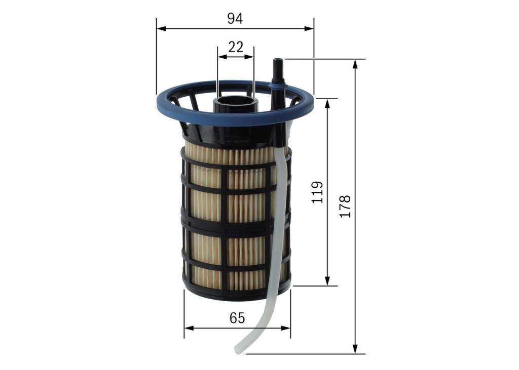Filtro combustible BOSCH ref. F 026 402 291