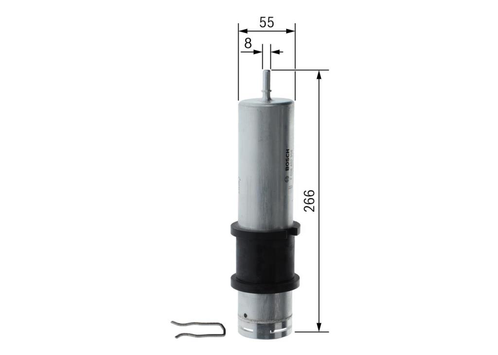 Filtro combustible BOSCH ref. F 026 402 358