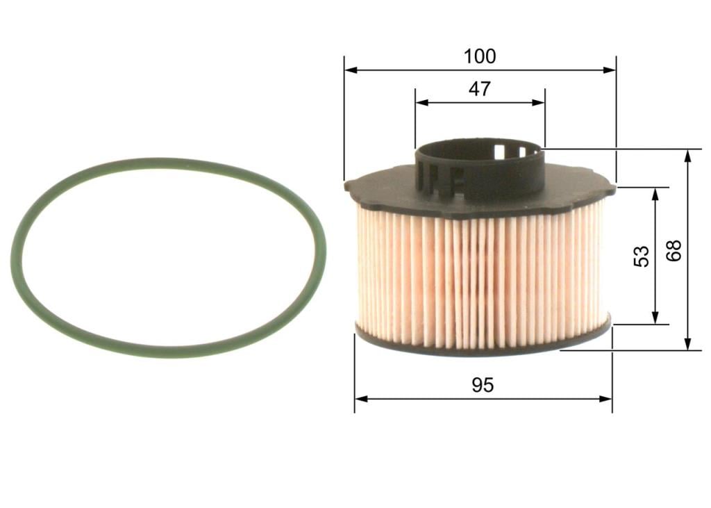 Filtre à carburant (Filtre à gasoil) BOSCH ref. F 026 402 359