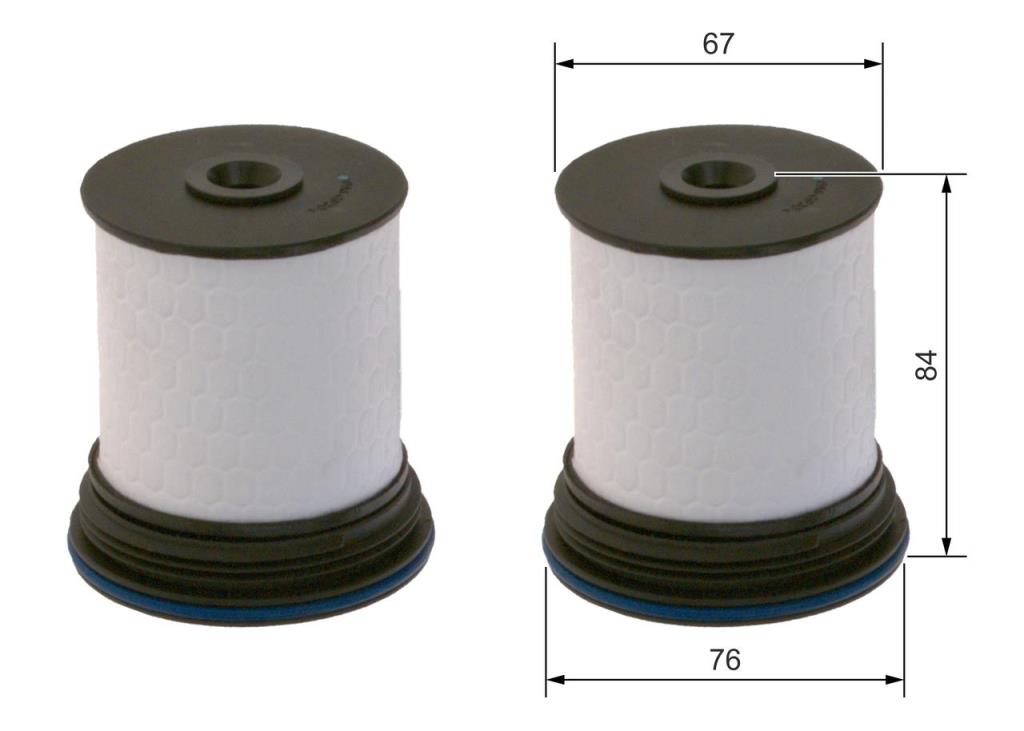 Filtre à carburant (Filtre à gasoil) BOSCH ref. F 026 402 360