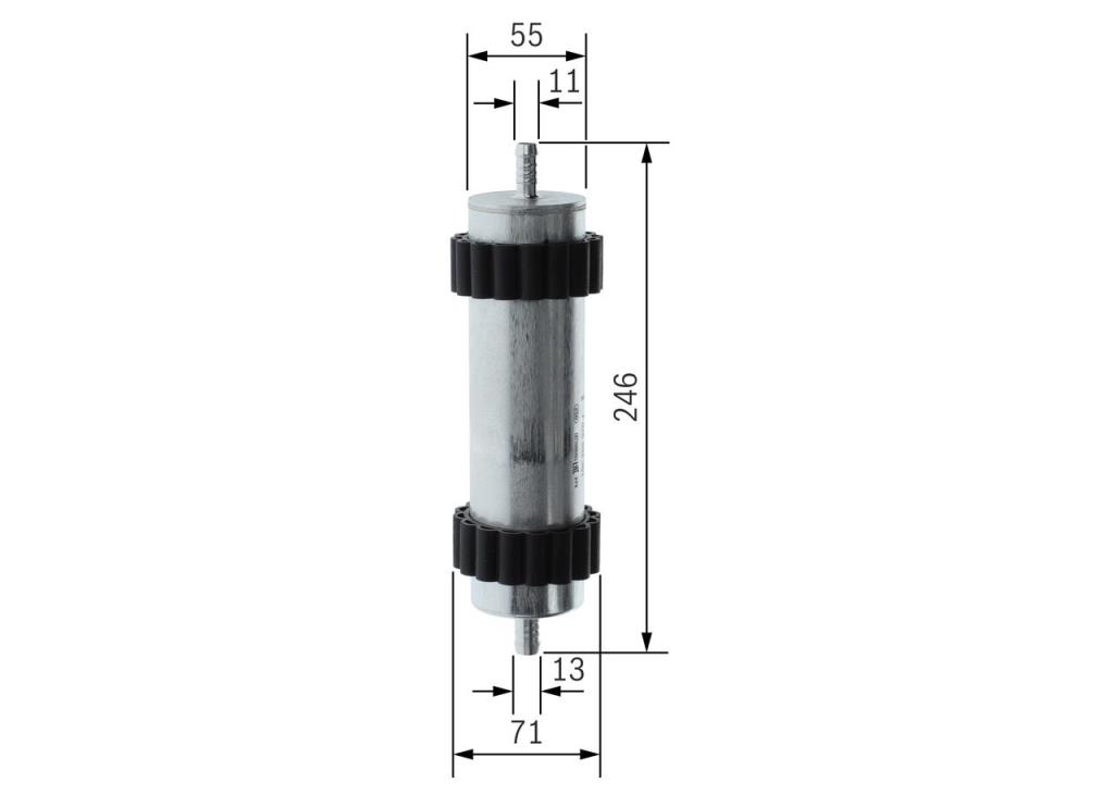 Filtre à carburant (Filtre à gasoil) BOSCH ref. F 026 402 361