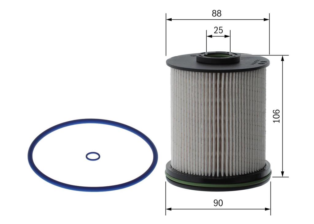Filtro de combustível BOSCH ref. F 026 402 795
