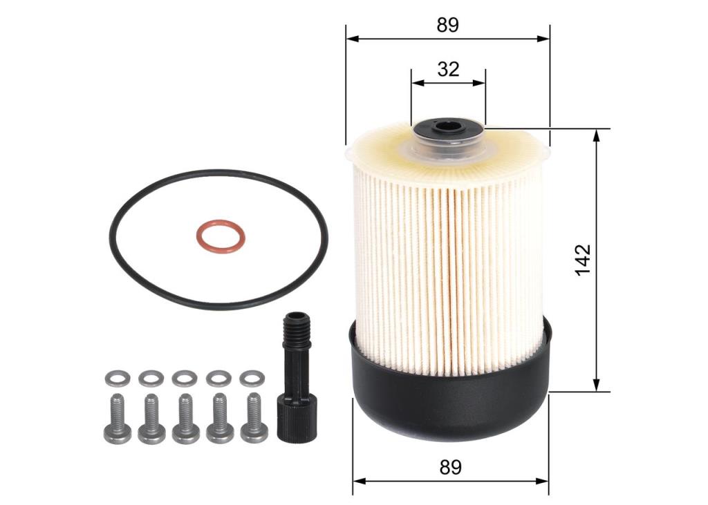 Filtre à carburant (Filtre à gasoil) BOSCH ref. F 026 402 857