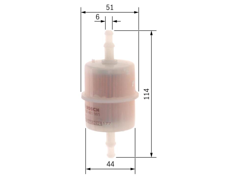 Filtre à carburant (Filtre à gasoil) BOSCH ref. F 026 403 005