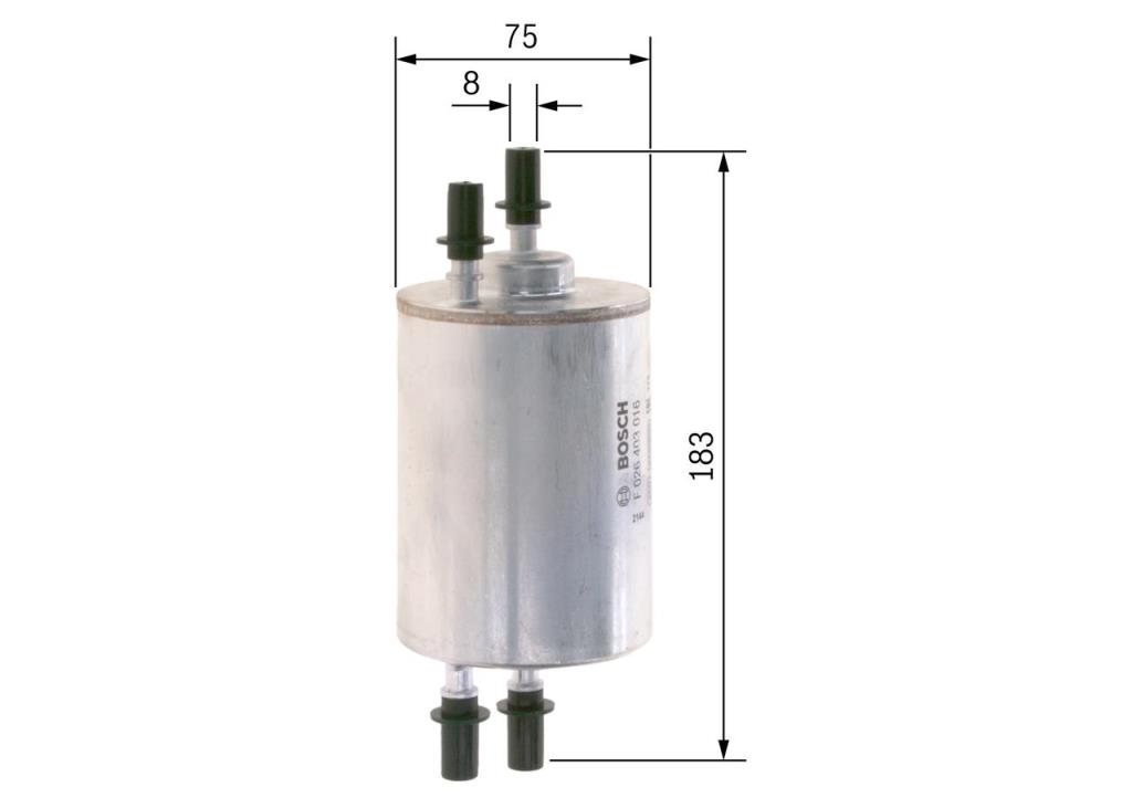 Filtre à carburant (Filtre à gasoil) BOSCH ref. F 026 403 016